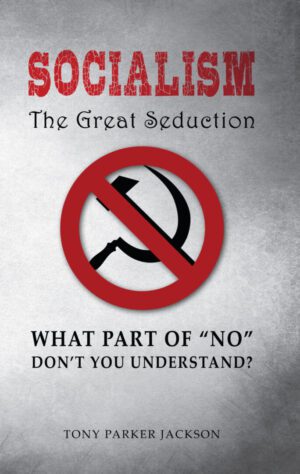 A book cover with the title socialism, the great seduction.