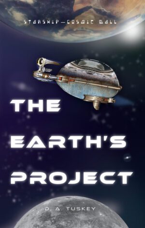 A book cover with the title of " the earth 's project."