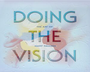 A book cover with the title of doing the vision.