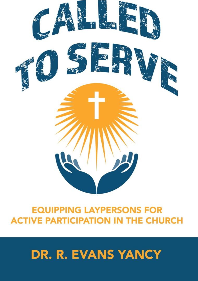 A logo for the church that says " to serve ".