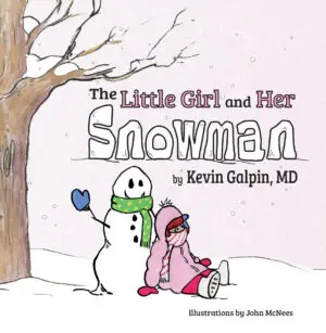 The Little Girl and Her Snowman