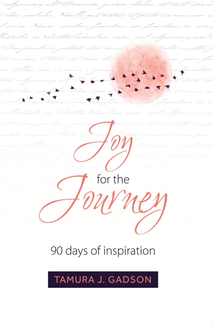 Cover of the product "Joy for the Journey" by Tamura J. Gadson, featuring a watercolor illustration with birds.